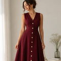 women full length midi dress