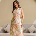 women floral printed kurta